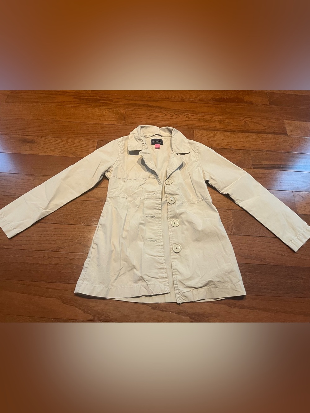 The Children's Place Cream Trench Coat for Kids